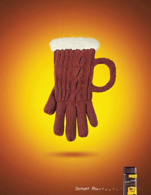 khao shong咖啡平面广告设计